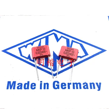 משלוח חינם 10pcs/30pcs WIMA גרמניה קבל MKP10 400V 0.022 UF 400V 223 22NF P=10mm