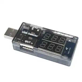 USB גלאי מקצועי נייד יד סוג בודק במפעל מעבדה מד הזרם מודד מטען מחוון אביזרים