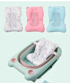 אמבטיה ילדים שוכבים אמבטיה חבית מחצלת Oversize תינוק בן יומו אספקה התינוק שטיחון לאמבטיה היילוד מוצרי אמבט הילד מוצרי טיפוח
