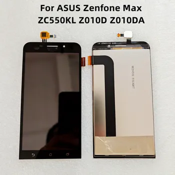 עבור ASUS Zenfone מקס ZC550KL Z010D Z010DA תצוגת LCD מסך מגע דיגיטלית הרכבה