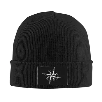 לוגו לסרוג כובע כובע סרוג כובע כפת כובעים כובע יוניסקס אופנתי