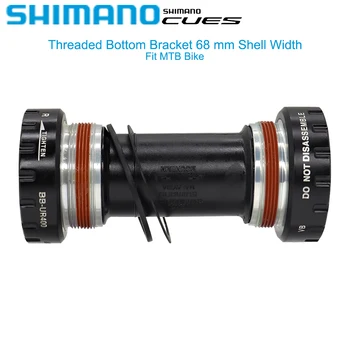 SHIMANO רמזים BB-UR400 התחתונה סוגר על MTB אופני E-bike הליכי 68mm מעטפת רוחב לטווח ארוך התחתון חלקי אופניים