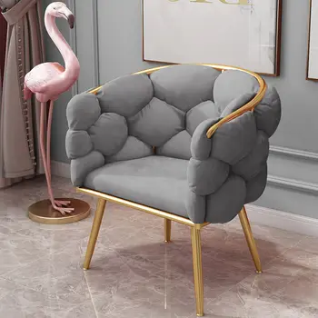 משענת יד פנאי יחיד הספה כיסאות אור יוקרה מעצב השינה כיסא איפור להירגע מודרני יצירתי נוח טרקלינים מוצרים