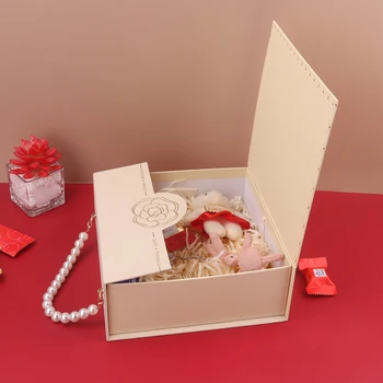הספר החתונה ממתקים, תכשיטים קופסת מתנה מזכרת מתנה אריזת תיבת יום הולדת וראש השנה חגיגה המפלגה מקלחת תינוק בשקית מתנה