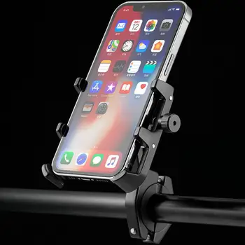 אופניים הטלפון הר חסון תכליתי אופניים מחזיק טלפון מאובטח הר עבור טלפון נייד על אופניים הכידון 360 מעלות סיבוב