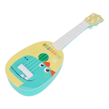 ילדים גיטרה יוקללי לפעוטות 4 חוטים ילדים הגיטרה חרוזים התפתחותי מוזיקלי חינוכי סגנון 3