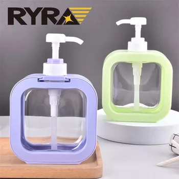 סבון רחצה מכשירי למילוי קרם מתקן עם לחץ משאבת סבון שמפו מקלחת קרם נייד נסיעות יד כביסה